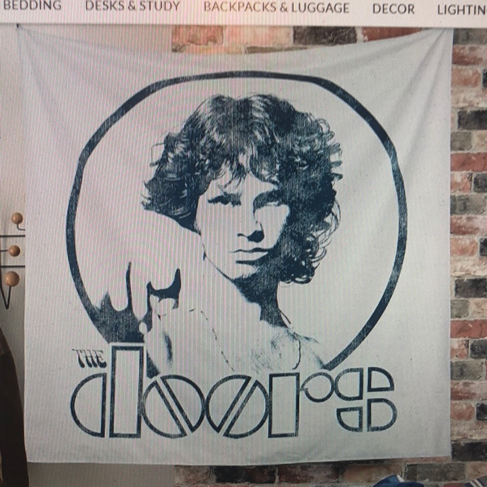 Potter Barn teen Wall Art Tapestry THE DOORS